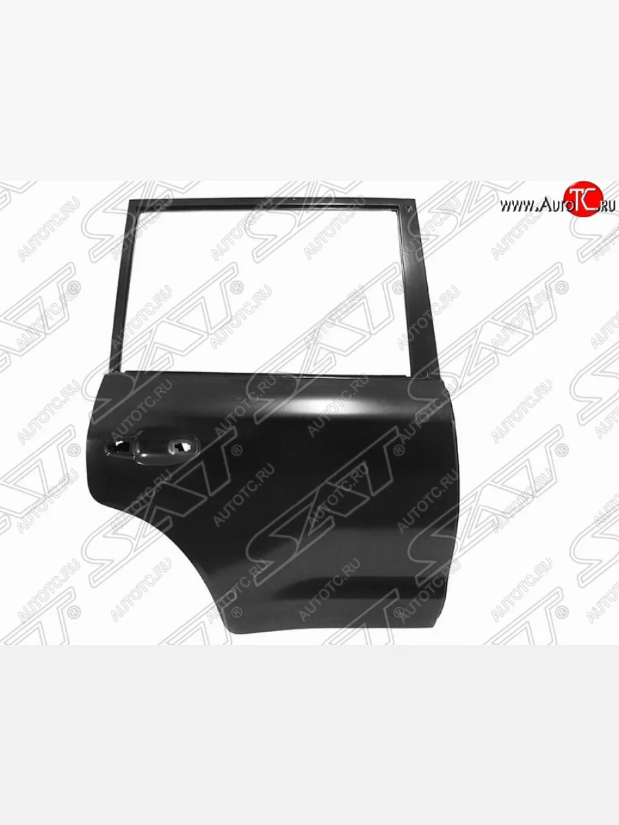 Правая дверь задняя SAT Toyota Land Cruiser 200 1-ый рестайлинг (2012-2015) (Неокрашенная)  в Перми Пермском крае