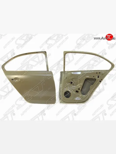 Правая дверь задняя SAT Volkswagen Jetta A6 седан дорестайлинг (2011-2015)