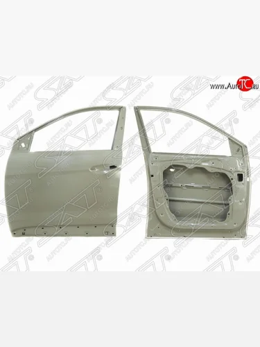 Левая дверь передняя SAT Hyundai Santa Fe  DM (2012-2019) дорестайлинг, рестайлинг