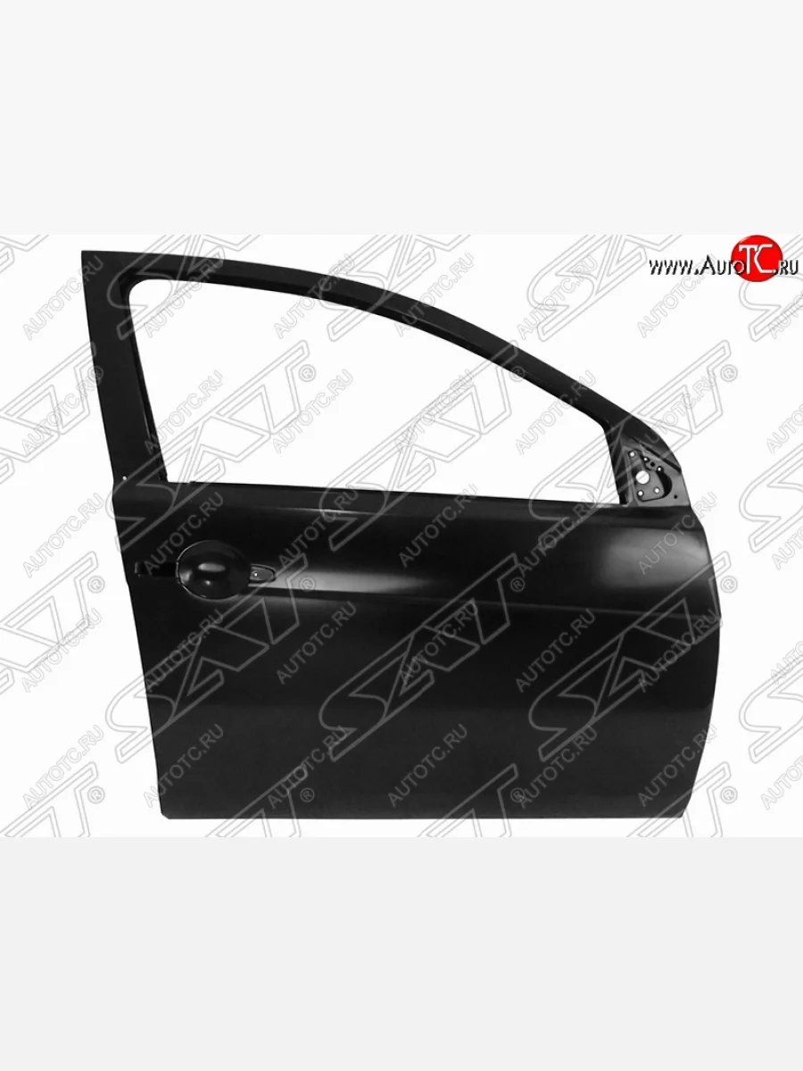 Правая дверь передняя SAT Mitsubishi Lancer 10 CY седан дорестайлинг (2007-2010) (Неокрашенная)  в Керчи Республика Крым