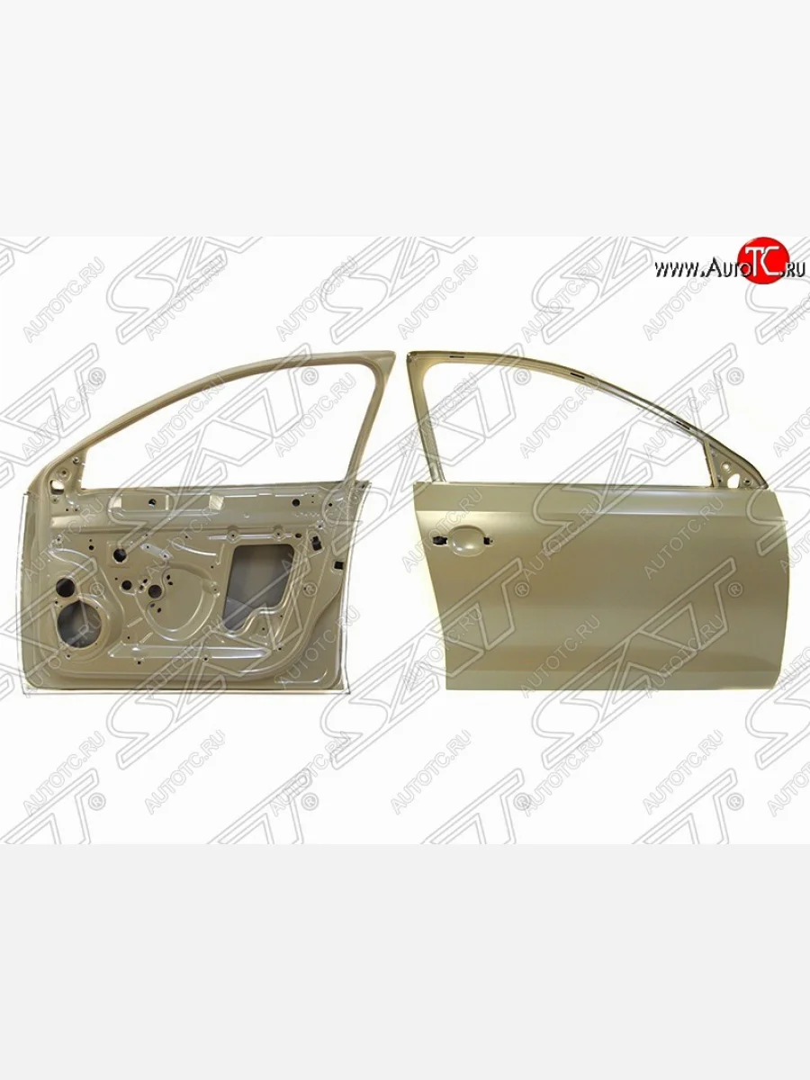 Правая дверь передняя SAT Volkswagen Jetta A6 седан дорестайлинг (2011-2015) (Неокрашенная)  в Перми Пермском крае