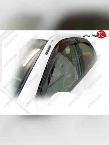 Дефлектора окон (E121-124) CA-Plastic (Classic полупрозрачный) Toyota Corolla  E120 (2000-2004) седан дорестайлинг