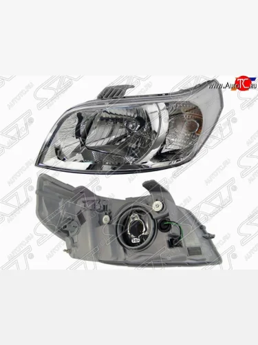 Левая фара SAT (под корректор) Ravon Nexia R3 (2016-2020)