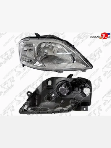 Правая фара SAT (под корректор) Лада ВАЗ Ларгус дорестайлинг R90 (2012-2021)