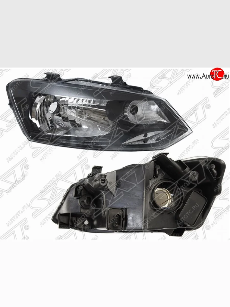 Правая фара SAT Volkswagen Polo Mk5 6R,6C,61 седан рестайлинг (2015-2020)  в Перми Пермском крае