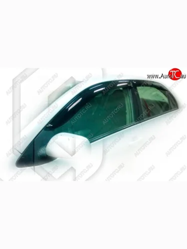 Дефлектора окон (E141) CA-Plastic (Classic полупрозрачный) Toyota Corolla Axio (E140) седан дорестайлинг (2006-2008)