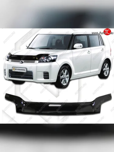 Дефлектор капота CA-Plastiс (Classic черный) Toyota Corolla Rumion E150 (2007-2015)