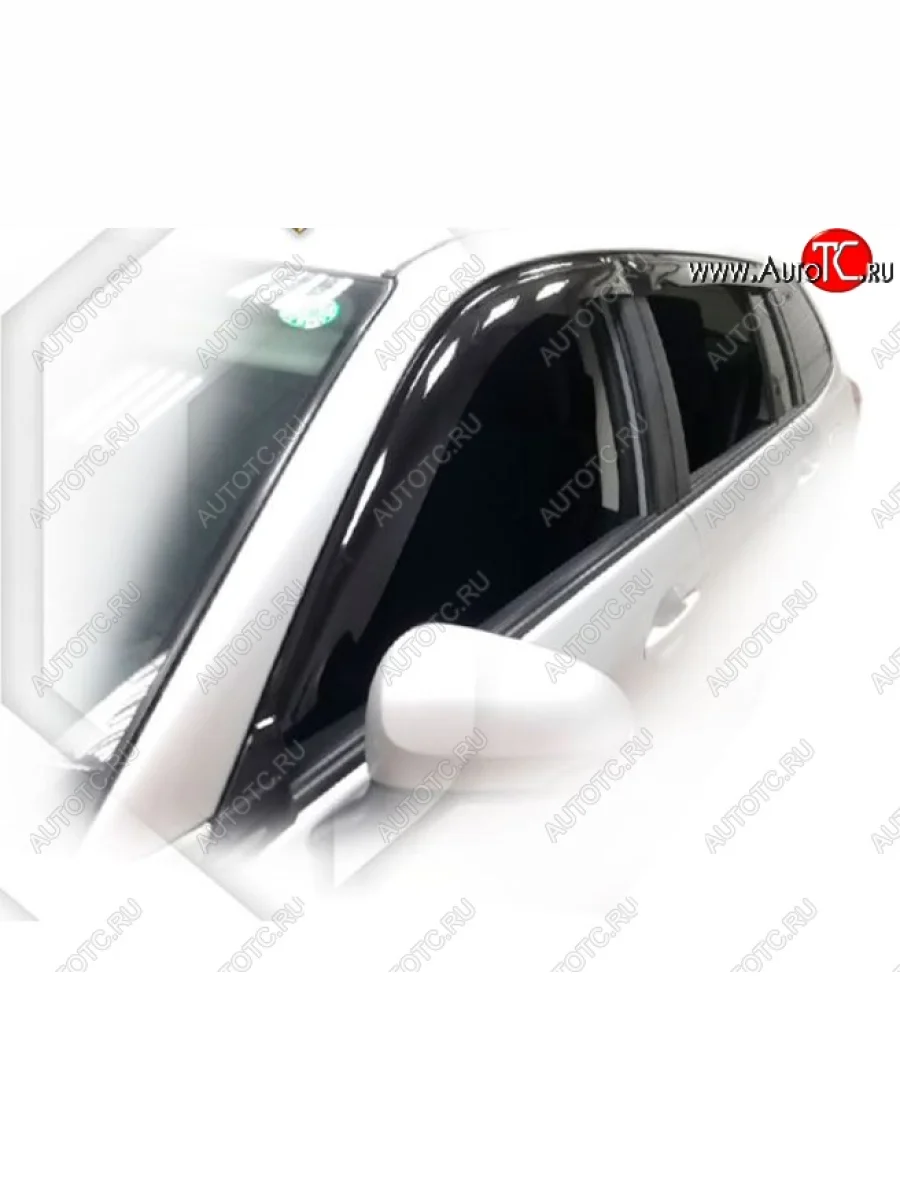 Дефлектора окон CA-Plastic Toyota Corolla Fielder E160 универсал дорестайлинг (2012-2015) (Classic полупрозрачный, Без хром.молдинга)  в Перми Пермском крае