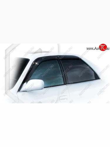 Дефлектора окон CA-Plastiс (Classic полупрозрачный) Toyota Cresta  X100 (1996-1998) дорестайлинг