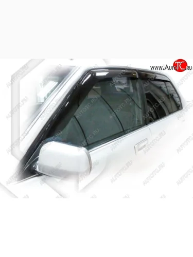 Дефлектор капота CA-Plastiс (Classic полупрозрачный) Toyota Crown  S130 (1991-1999) седан 2-ой рестайлинг, универсал 2-ой рестайлинг