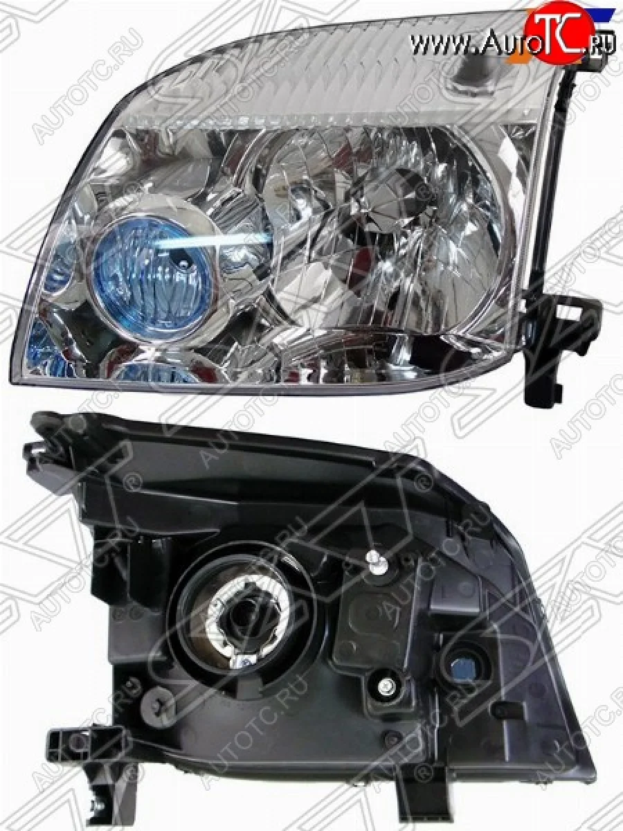 Левая фара SAT (под ручной корректор) Nissan X-trail 1 T30 дорестайлинг (2000-2003)  в Самаре Самарской области