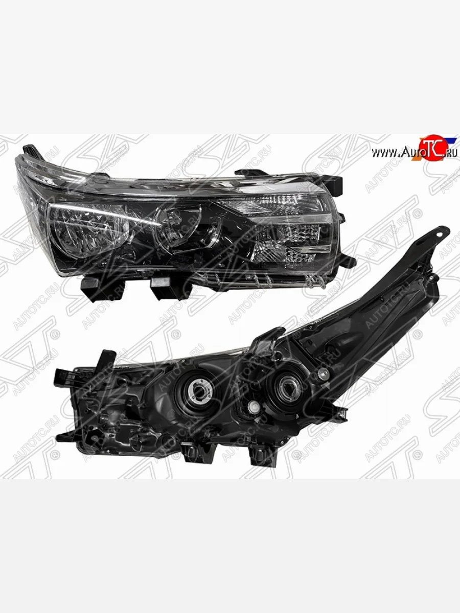 Правая фара SAT (галоген, без ДХО) Toyota Corolla E180 дорестайлинг (2013-2016)  в Самаре Самарской области
