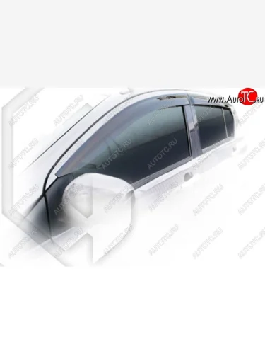 Дефлектора окон CA-Plastic (Classic полупрозрачный) Daihatsu Mira e:S LA300S,LA310S рестайлинг (2013-2017)