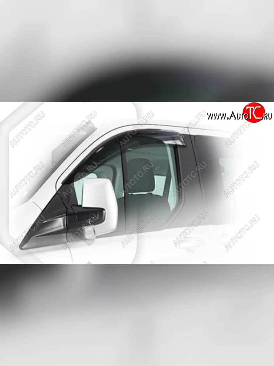 Дефлектора окон (M1 LRF) CA-Plastiс Ford Tourneo Custom рестайлинг (2017-2021) (Classic полупрозрачный)  в Керчи Республика Крым