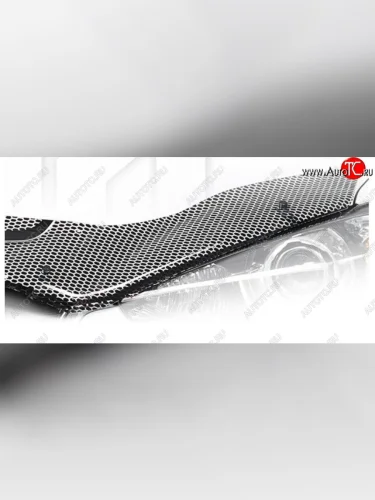 Дефлектор капота CA-Plastiс exclusive (Серия Art черная) Toyota Ist XP110 (2007-2016)