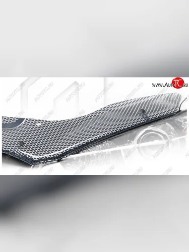 Дефлектор капота CA-Plastiс exclusive (Серия Art графит) Toyota Ist XP110 (2007-2016)