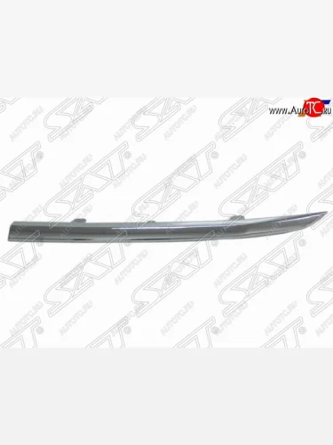 Центральный левый молдинг решетки радиатора SAT (хром) Honda CR-V RM1,RM3,RM4 рестайлинг (2014-2018)