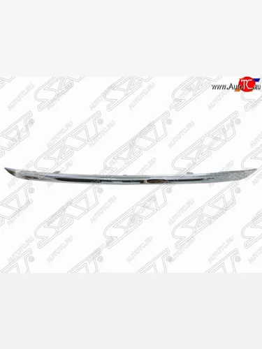 Молдинг решетки радиатора SAT (хром) (Нижний) Honda CR-V RM1,RM3,RM4 дорестайлинг (2012-2015)