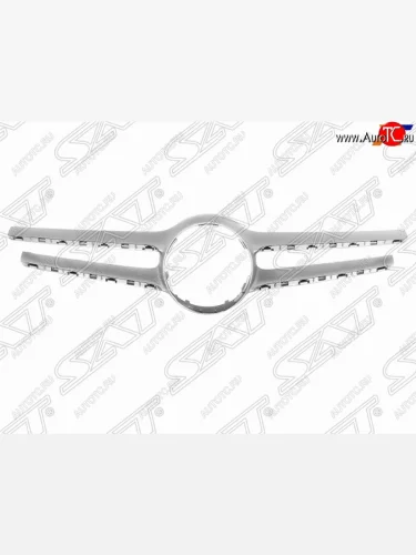 Молдинг решетки радиатора SAT (пр-во Тайвань) (центр) Mercedes-Benz E-Class W212 рестайлинг седан (2013-2017)