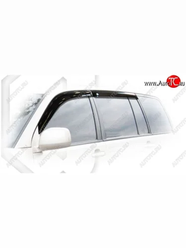 Дефлектора окон (U20-U28) CA-Plastic (Classic полупрозрачный) Toyota Kluger XU20 дорестайлинг (2000-2003)