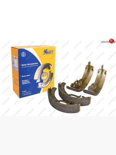 Колодка заднего барабанного тормоза KRAFT Лада ВАЗ Приора 2171 универсал дорестайлинг  (2008-2014)