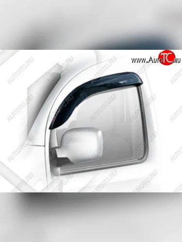 Дефлектора окон CA-Plastic (Classic полупрозрачный) Renault Kangoo  KW0 (2008-2013) дорестайлинг