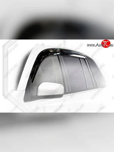 Дефлектора окон CA-Plastic (Classic полупрозрачный) Renault Koleos  1 (2011-2013) Phase 2