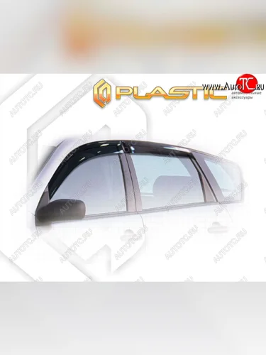 Дефлектора окон CA-Plastic (Classic полупрозрачный) Toyota Matrix  E130 (2003-2008)