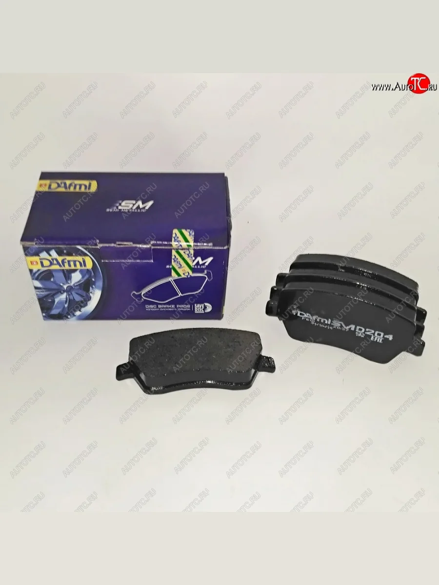 Колодка переднего дискового тормоза DAFMI (SM) Лада ВАЗ Ларгус рестайлинг R90 (2021-2025)  с доставкой в г. Пермь