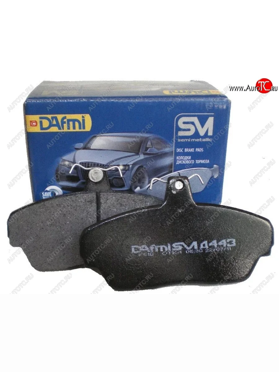 Колодка переднего дискового тормоза DAFMI (SM) ГАЗ ГАЗель Next A62,А65 автобус (2016-2025)  в Перми Пермском крае