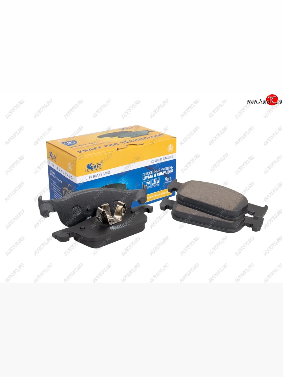 Колодка переднего дискового тормоза KRAFT Лада ВАЗ XRAY (2016-2022)  в Воронеже Воронежской области
