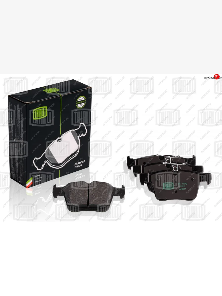 Колодка заднего дискового тормоза TRIALLI Audi A3 8VS седан дорестайлинг (2012-2016)  в Перми Пермском крае