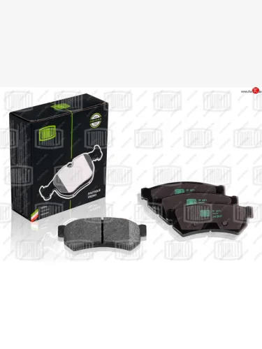 Колодка заднего дискового тормоза TRIALLI (без ушек) Chevrolet Lacetti хэтчбек (2002-2013)