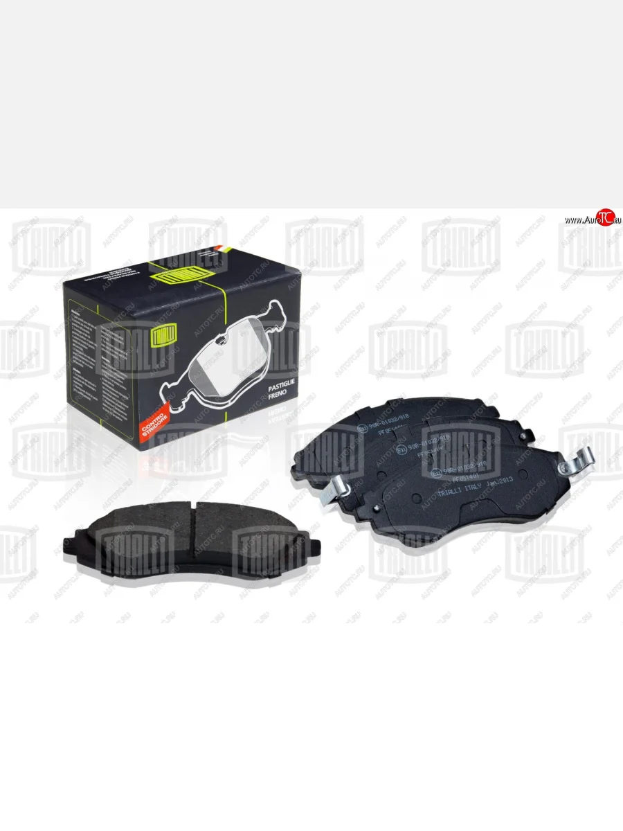 Колодка переднего дискового тормоза TRIALLI Chevrolet Lacetti хэтчбек (2002-2013)  в Самаре Самарской области