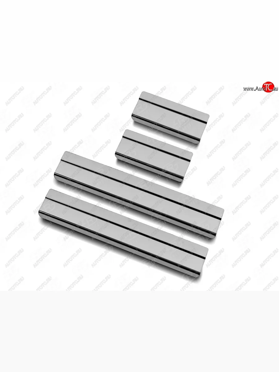 Пороги накладки Russtal Mazda CX-5 KE дорестайлинг (2011-2014) (Нержавейка полированная)  в Перми Пермском крае