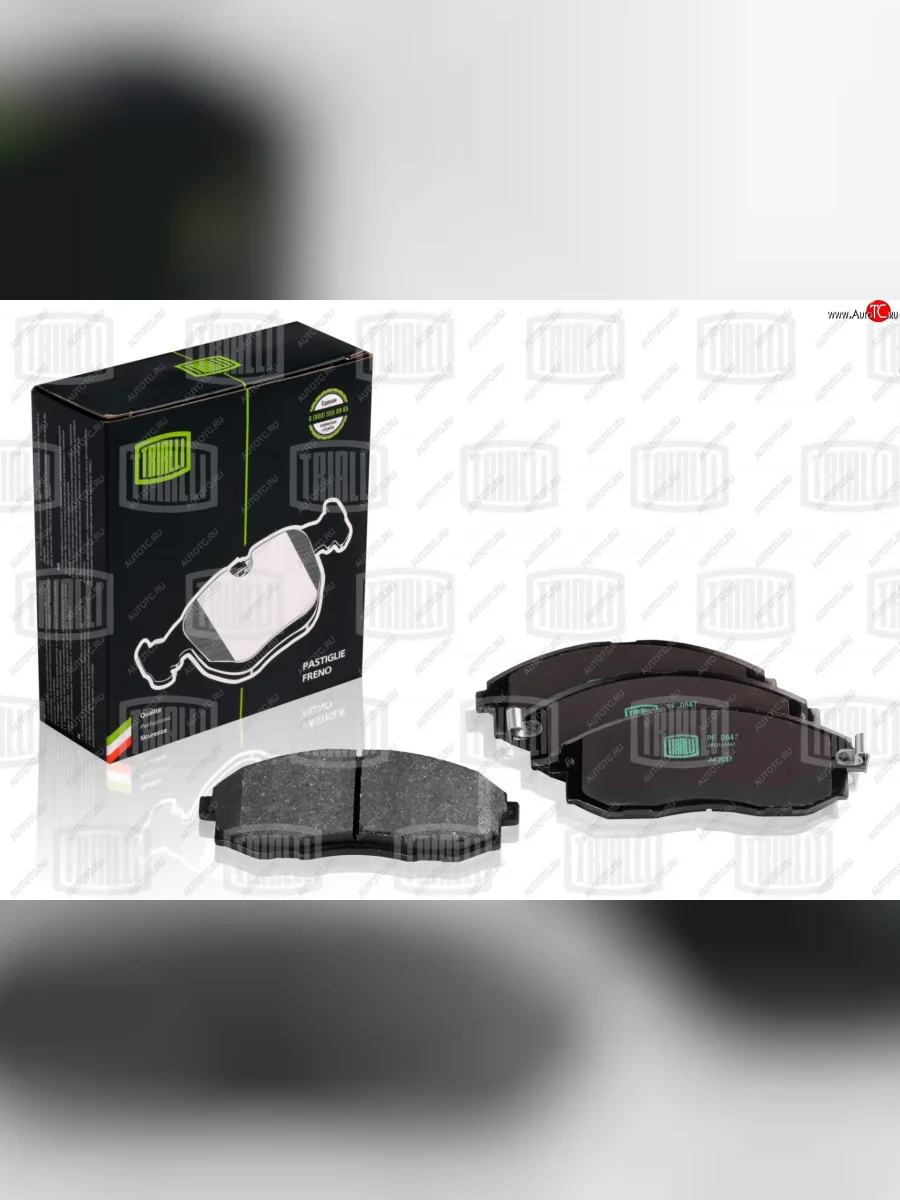 Колодка переднего дискового тормоза TRIALLI Hyundai Porter AU,KR (1996-2011)  в Керчи Республика Крым