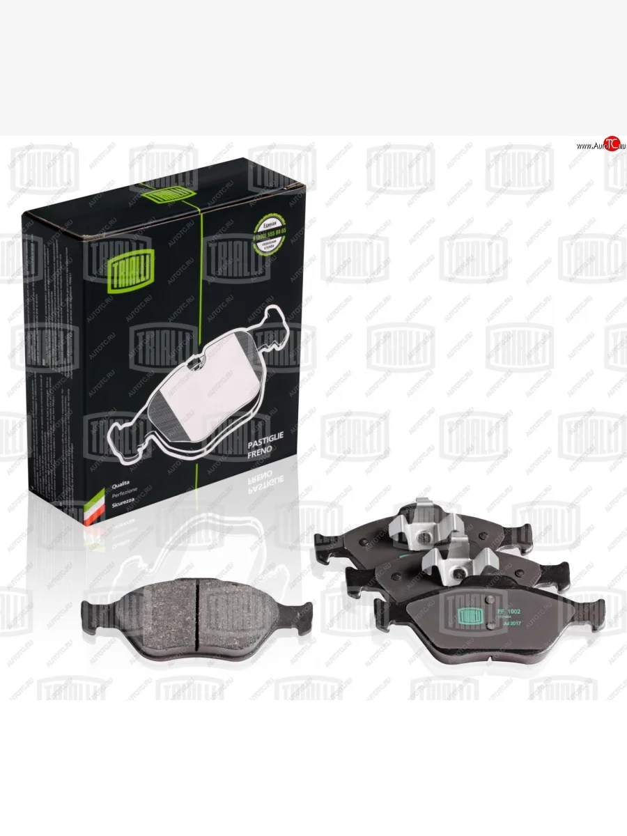 Колодка переднего дискового тормоза TRIALLI Ford Ka 1 (1996-2008)  в Керчи Республика Крым