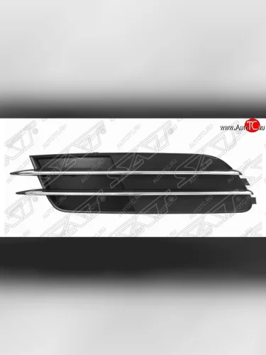 Левая заглушка бокового воздухозаборника SAT Audi A6 C7 дорестайлинг, седан (2010-2014)