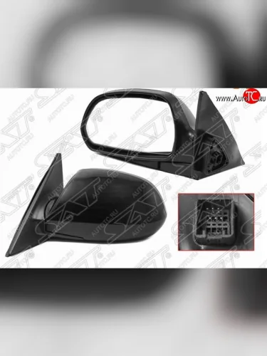 Боковое левое зеркало заднего вида (регул-ка, 3 контакта) SAT Hyundai Elantra ( XD,  XD2) (2000-2010) седан дорестайлинг, рестайлинг седан