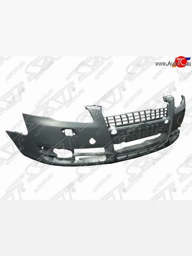 Передний бампер SAT (с отв. под омыватели, пр-во Тайвань) Audi A4 B7 седан (2004-2008)