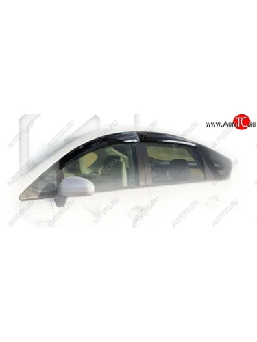 Дефлектора окон CA-Plastic (Classic полупрозрачный) Toyota Prius  XW30 (2009-2011) дорестайлинг