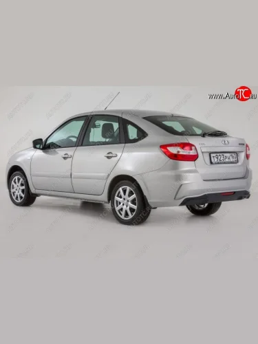 Бампер задний Yurol Лада ВАЗ Гранта 1 2191 лифтбэк дорестайлинг  (2011-2013)