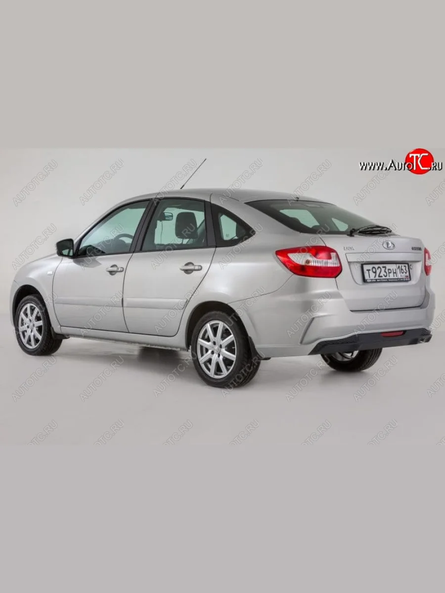 Бампер задний Yurol Лада ВАЗ Гранта 1 2191 лифтбэк дорестайлинг  (2011-2013) (Неокрашенный)  в Воронеже Воронежской области