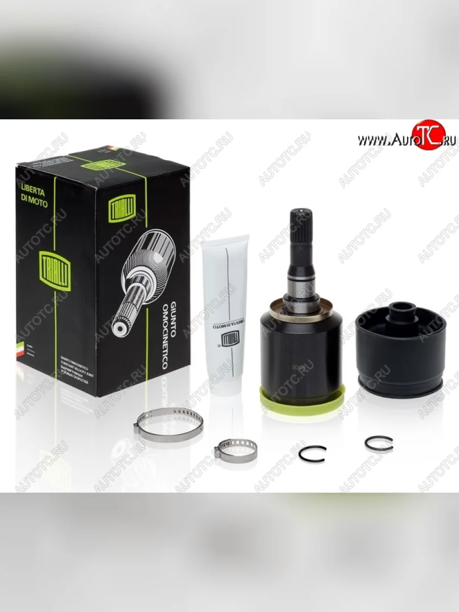 Шрус передний (внутренний, левый) TRIALLI (22 шлица трипоидный) Лада ВАЗ нива 4х4 2121-80 ФОРА (1995-2011)  в Самаре Самарской области