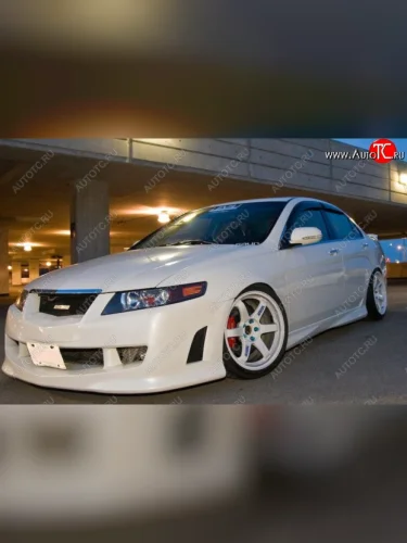 Бампер передний Mugen Style Acura TSX  CL9 (2003-2008), Honda Accord ( 7 CL,  7 CM) (2002-2006)