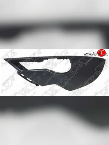 Левая боковая накладка переднего бампера SAT Audi Q7  4L (2009-2015) рестайлинг