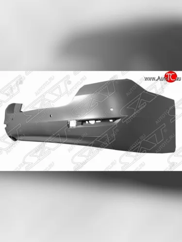 Бампер задний SAT (с отв. под сонары) BMW 5 серия F10 рестайлинг, седан (2013-2017)