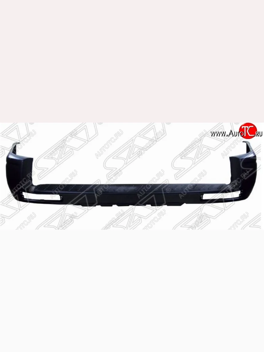 Бампер задний 5D SAT Mitsubishi Pajero 3 V70 дорестайлинг (1999-2003) (Неокрашенный)  с доставкой в г. Керчь