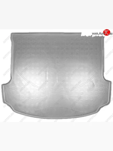 Коврик в багажник Norplast (сложенный 3 ряд) (Серый) Acura MDX YD2 дорестайлинг (2006-2009)