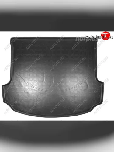 Коврик в багажник Norplast (сложенный 3 ряд) (Черный) Acura MDX YD2 дорестайлинг (2006-2009)